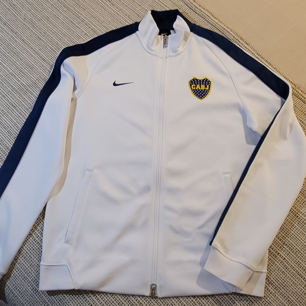 Boca Juniors Nike white jacket M 2014/2015